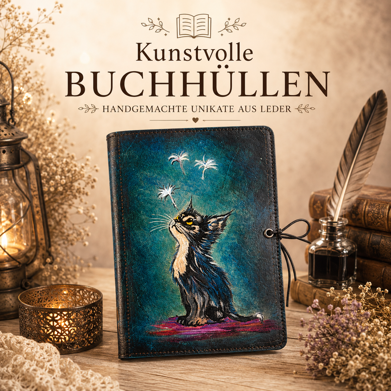 handgezeichnete Buchumschläge